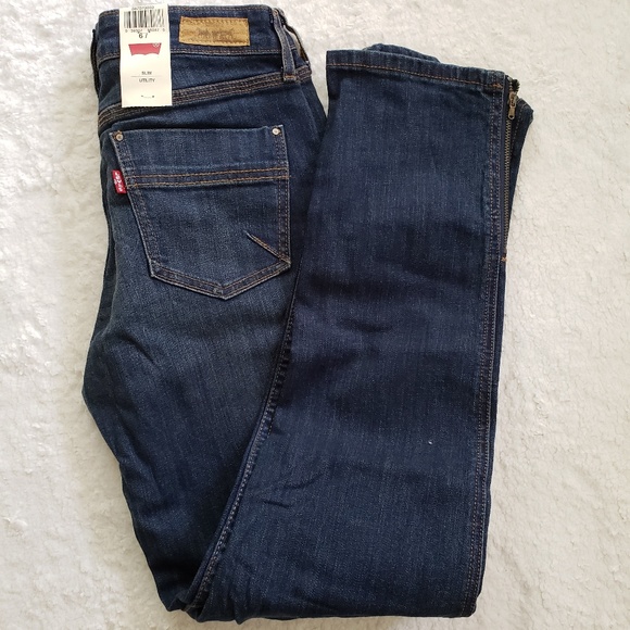 Levi's Denim - Levi's Utility Slim Fit Skinny Legs Jeans Levi's Denim - Levi's Utility Slim Fit Skinny Legs Jeans